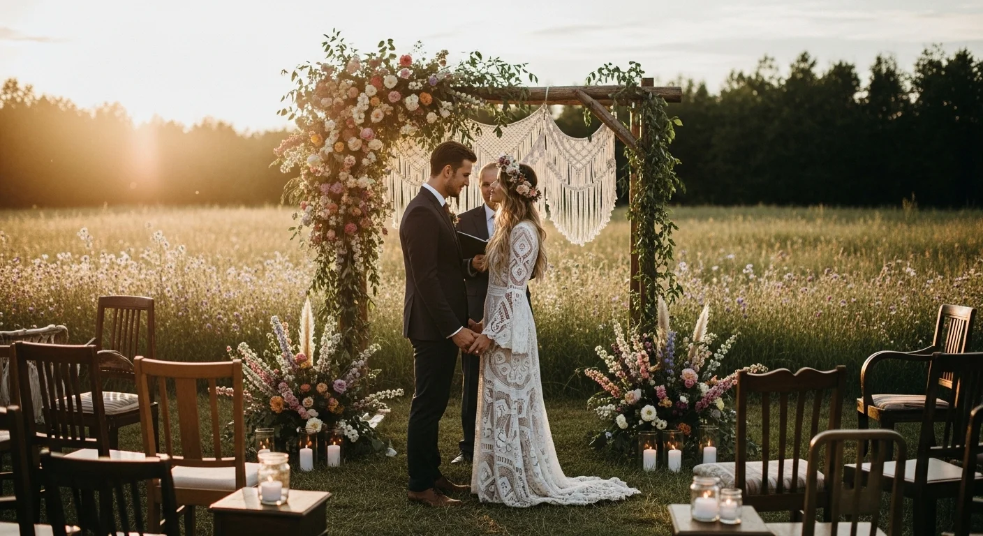 Bohemian Wedding Style Guide: Dresses, Decor, Ideas & Inspiration